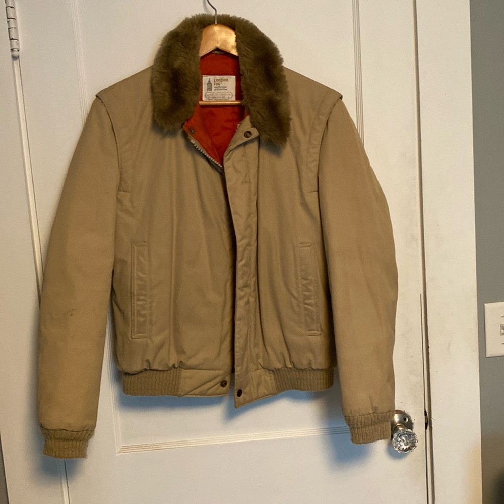 Vintage London Fog bomber jacket